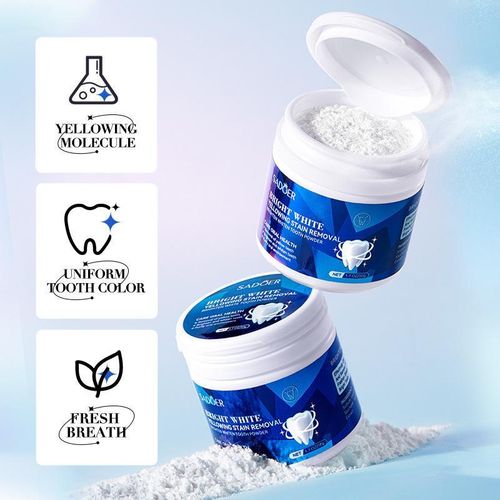 Teeth Brightening Powder Teeth White Stains Remover Plaque Remover Clean your breath -50g Item | Buy Teeth Brightening Powder Teeth White Stains Remover Plaque Remover Clean your breath -50g | SPOP Enterprise Global